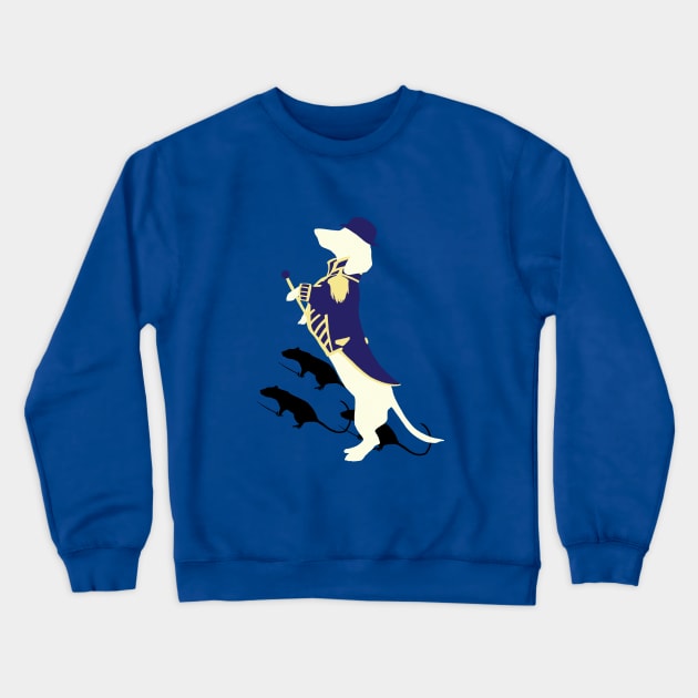 Captain Barktholomew the Dachshund Crewneck Sweatshirt by CatAstropheBoxes